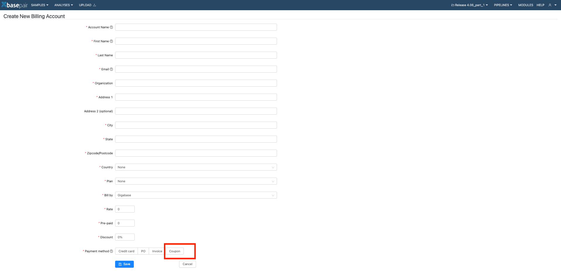 coupon-option-billing-account-page